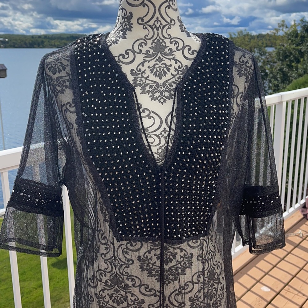 ☀️🏝️AMITA NAITHANI Sparkling Beach Cover, M